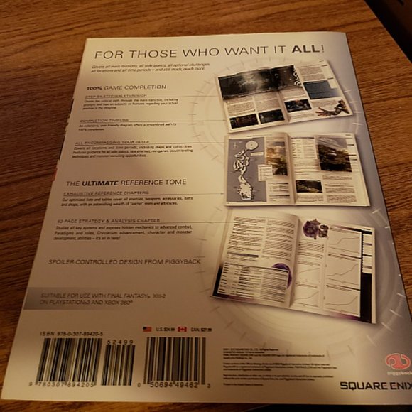 Brand new Final Fantasy Game Book - Picture 2 of 2